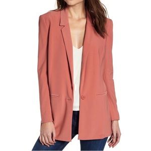 Leith Salmon Blazer Sz M
